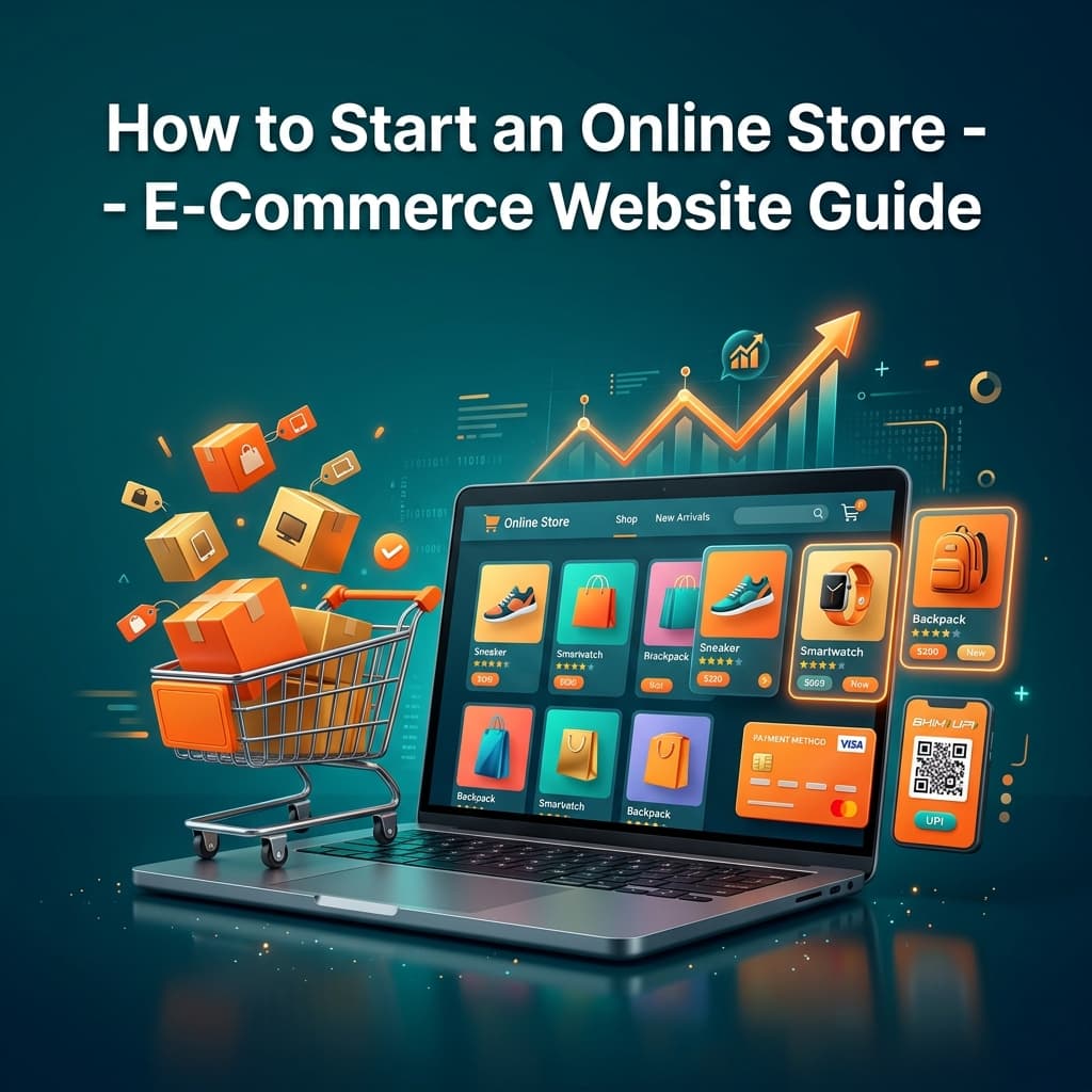 How to Start an Online Store: The Complete E-Commerce Website Guide